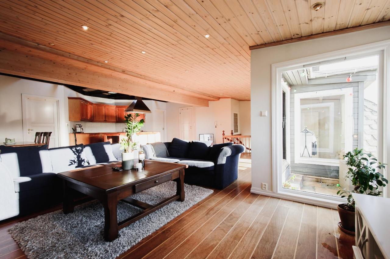 Spacious Penthouse With Grand Terrace Bergen Exterior foto
